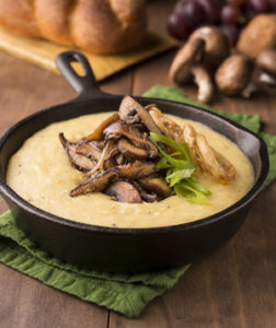 Creamy Polenta with Mushroom